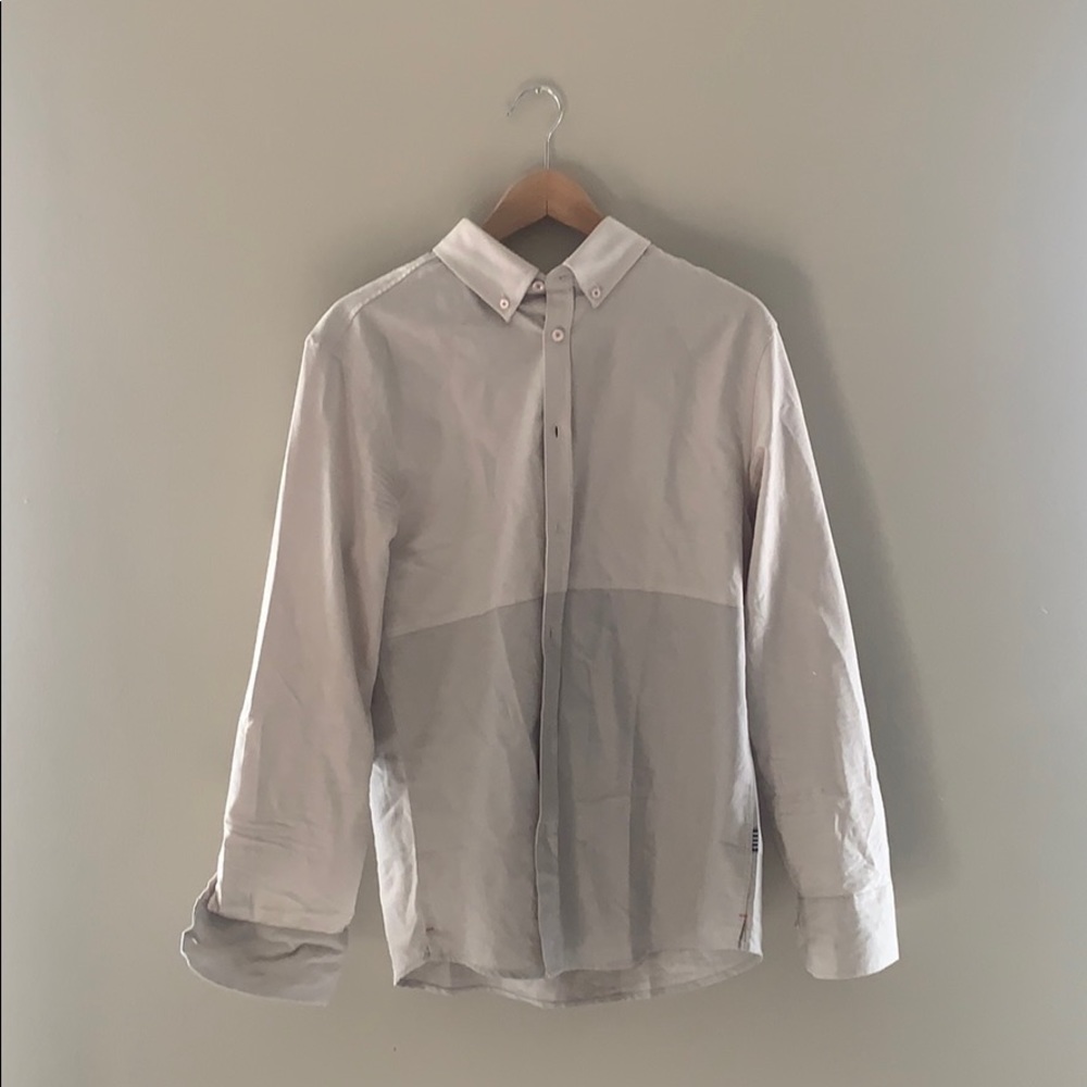 Two stone Button Up